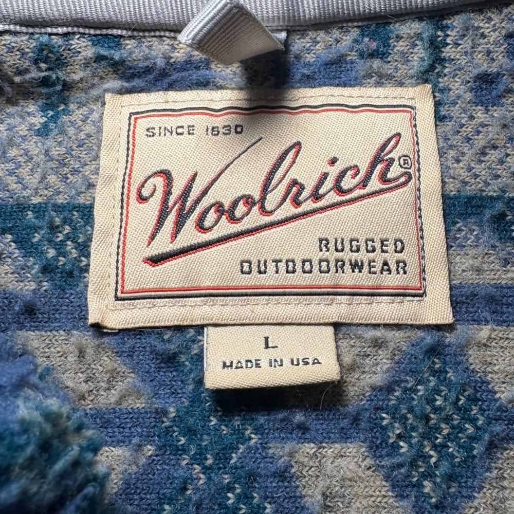 Woolrich Deep Pile Fleece Hooded Jacket Women's L USA VTG hiking cozy gorpcore - Picture 2 of 9